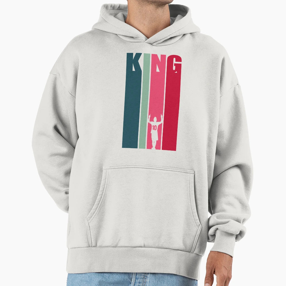 Soccers King Hoodie - Aesthetic Graphic Unisex - T-Shirt, Sweatshirt, Hoodie