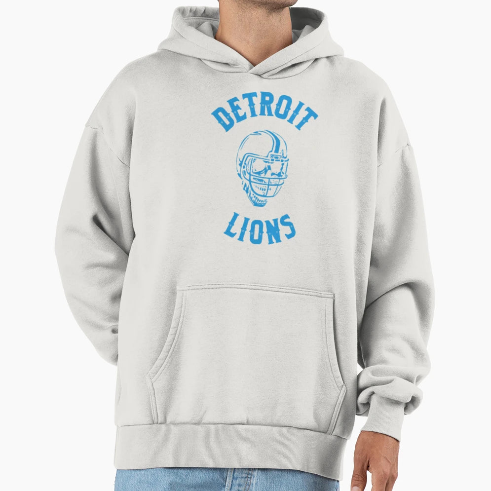 Football Detroit Lions Hoodie - Fun Novelty Design Men Women - T-Shirt, Sweatshirt, Hoodie