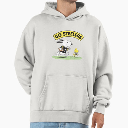 Pittsburgh Steelers Snoopy Woodstock Hoodie - Trendy Graphic Men Women - T-Shirt, Sweatshirt, Hoodie