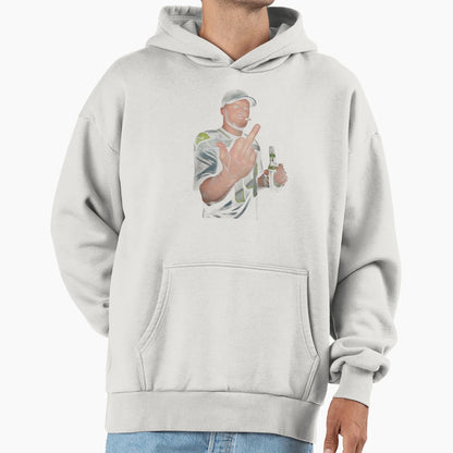 Meme Sam Darnold Middle Finge Black 90S Hoodie - Unique Graphic for Adults - T-Shirt, Sweatshirt, Hoodie