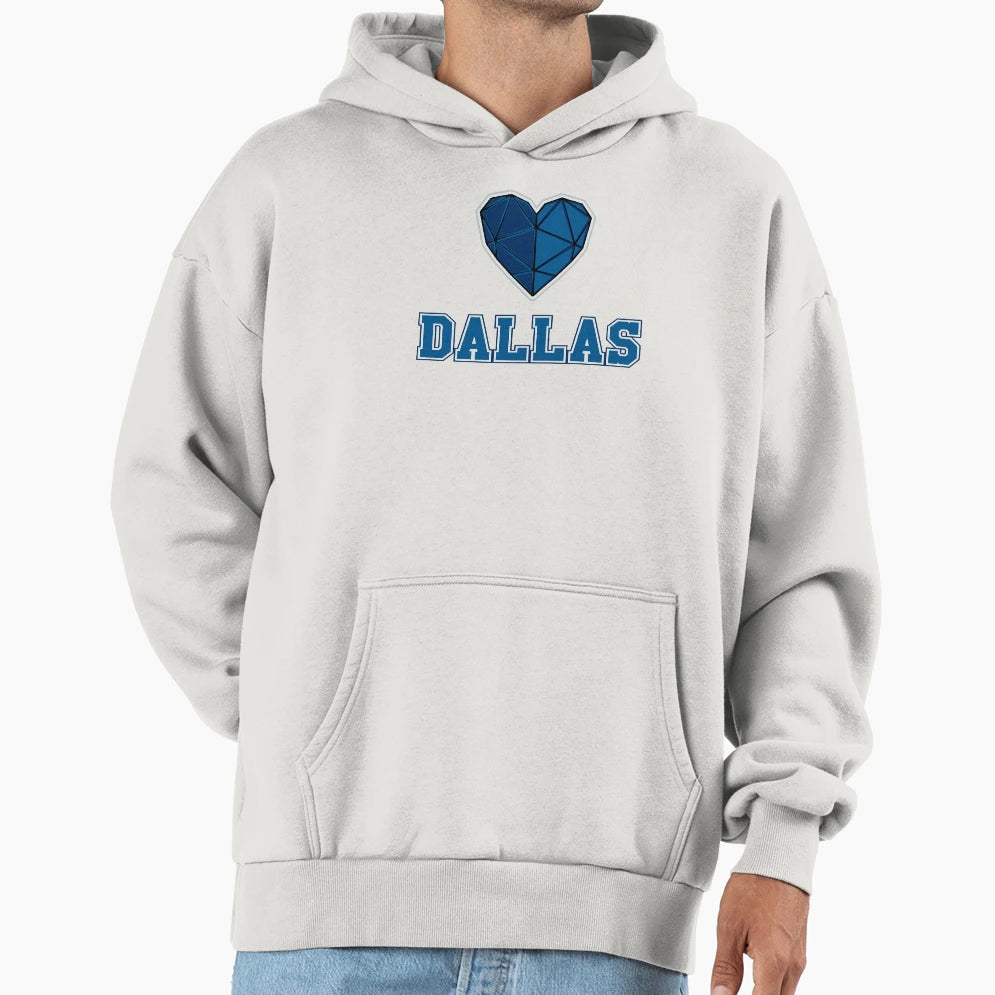Dallas Hoodie - Custom Art Print for Adults - T-Shirt, Sweatshirt, Hoodie