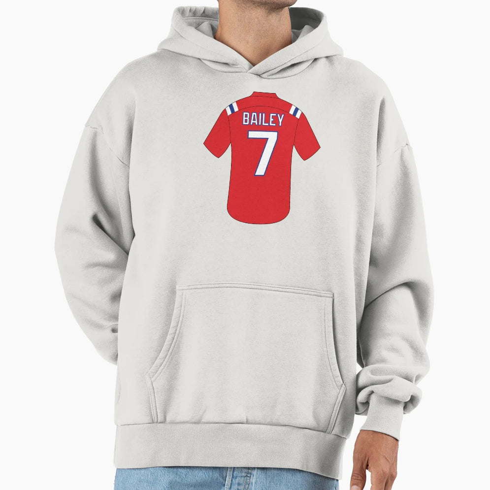 Jake Bailey Jersey Number 7 Hoodie - Trendy Graphic Men Women - T-Shirt, Sweatshirt, Hoodie