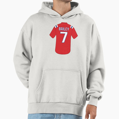 Jake Bailey Jersey Number 7 Hoodie - Trendy Graphic Men Women - T-Shirt, Sweatshirt, Hoodie