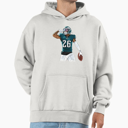 Miles Sanders Hoodie - Streetwear Style Men Women - T-Shirt, Sweatshirt, Hoodie