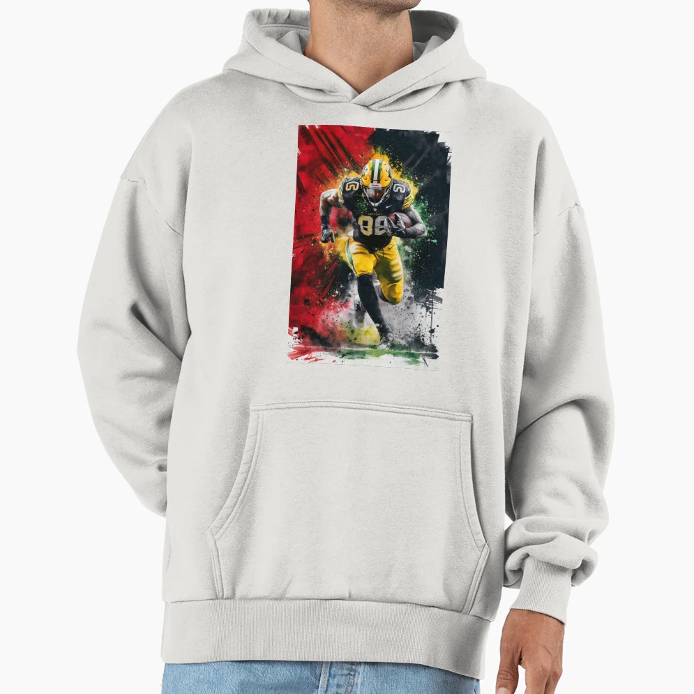 Race To Victory American Football Hoodie - Fun Novelty Design Unisex - T-Shirt, Sweatshirt, Hoodie
