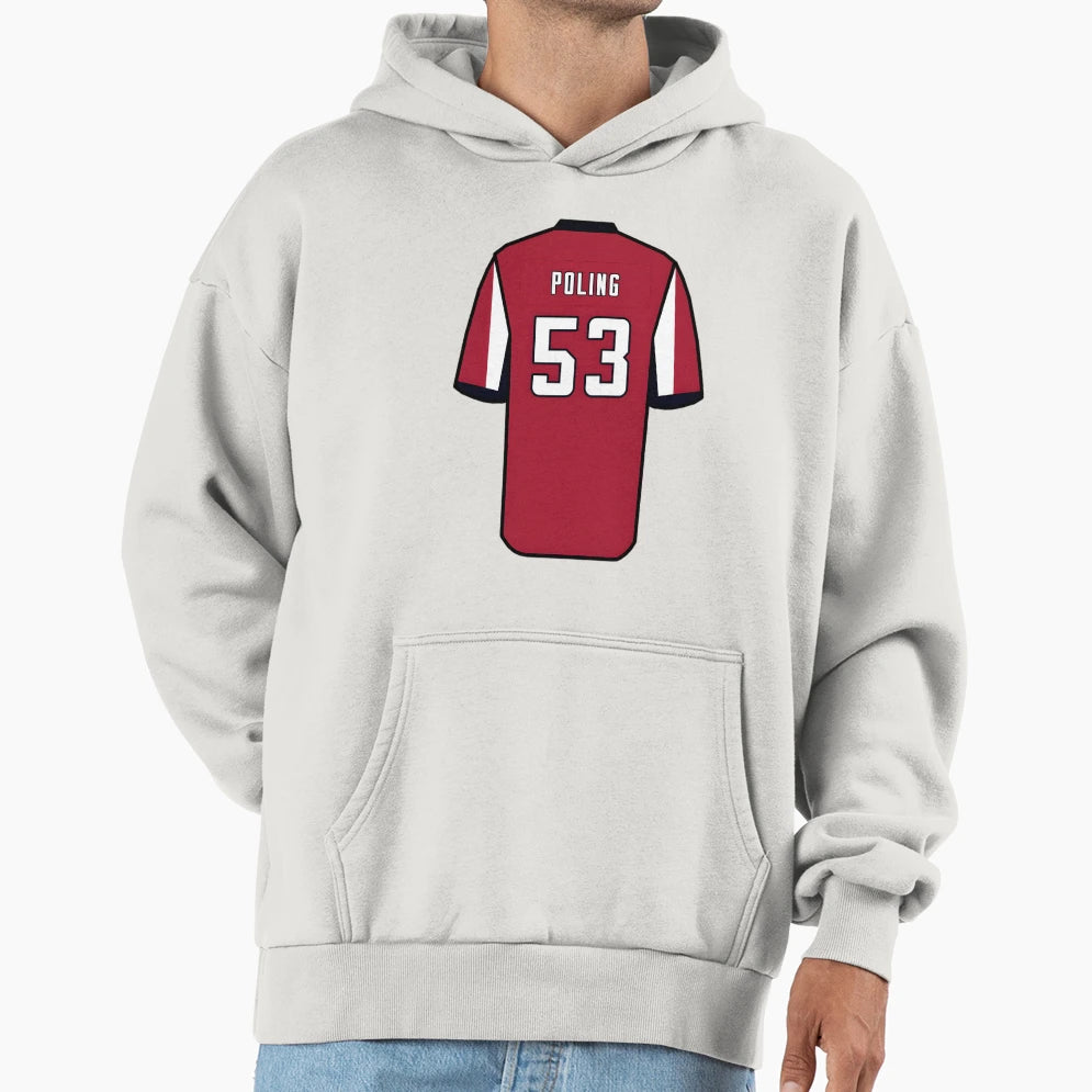 Quentin Poling Jersey Hoodie - Fun Novelty Design Unisex - T-Shirt, Sweatshirt, Hoodie
