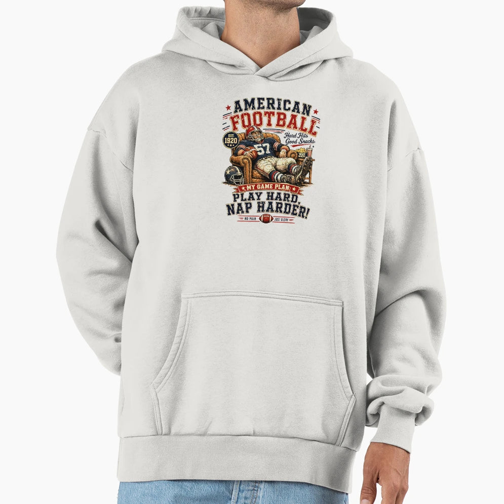 Football Hoodie - Streetwear Style for Adults - T-Shirt, Sweatshirt, Hoodie