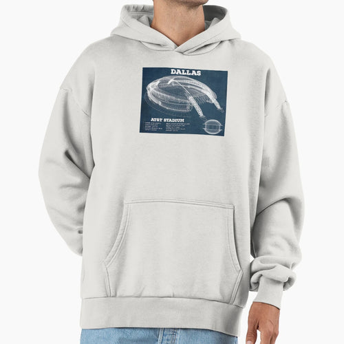 Dallas Cowboys T Stadium Football Hoodie - Unique Graphic for Adults - T-Shirt, Sweatshirt, Hoodie