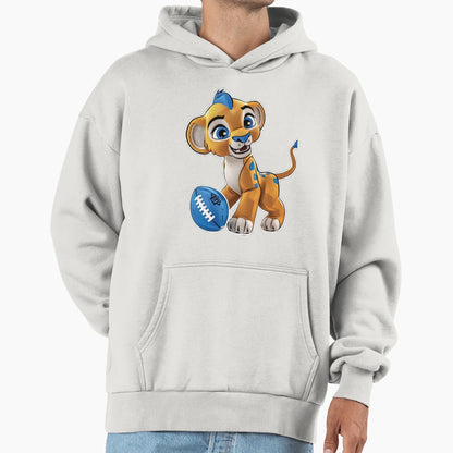 Detroit Lions Football Cub 2 Hoodie - Graphic Print for Adults - T-Shirt, Sweatshirt, Hoodie