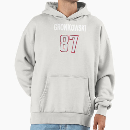 Gronk Jersey Hoodie - Streetwear Style Unisex - T-Shirt, Sweatshirt, Hoodie