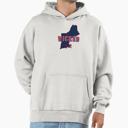 Wicked New England Hoodie - Casual Everyday Wear for Adults - T-Shirt, Sweatshirt, Hoodie