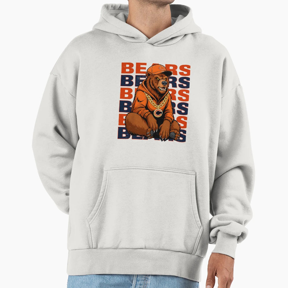 Bear Down Teen Hoodie - Fun Novelty Design Unisex - T-Shirt, Sweatshirt, Hoodie