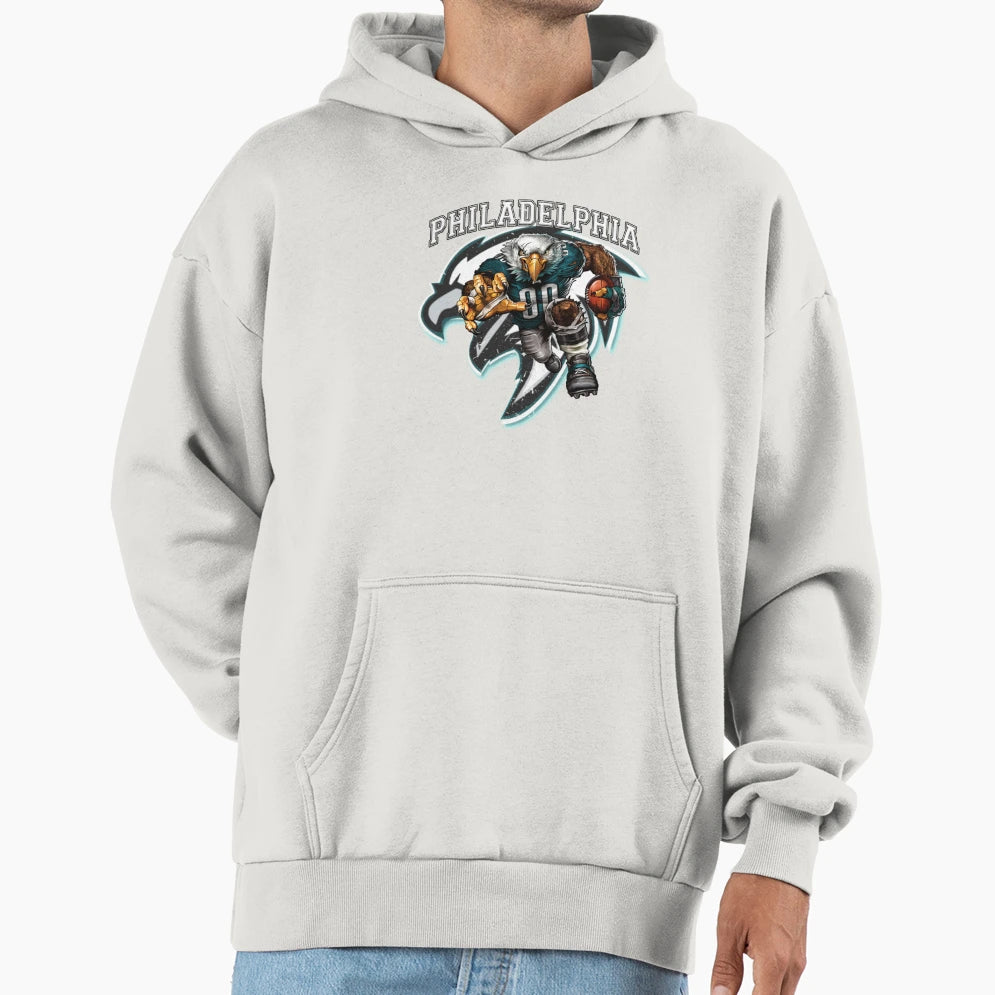 Philadelphia Football Detroit Hoodie - Casual Everyday Wear for Adults - T-Shirt, Sweatshirt, Hoodie