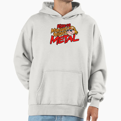 Monday Night Metal Hoodie - Fun Novelty Design Unisex - T-Shirt, Sweatshirt, Hoodie