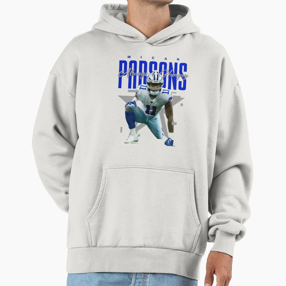 11 Defensive American Football Hoodie - Novelty Apparel Men Women - T-Shirt, Sweatshirt, Hoodie
