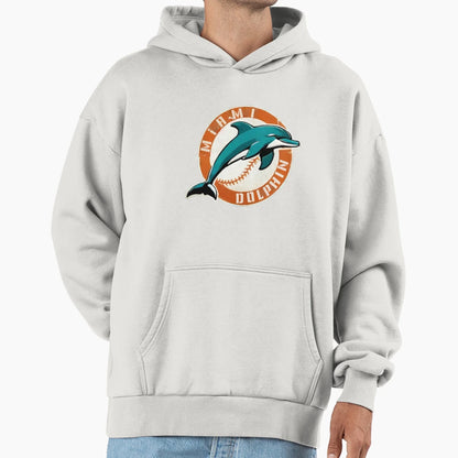 Football Miami Dolphins Hoodie - Custom Art Print Unisex - T-Shirt, Sweatshirt, Hoodie