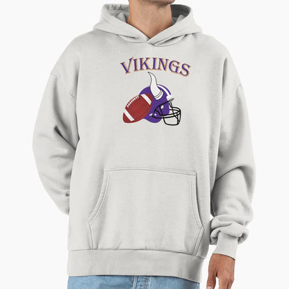 Minnesota Vikings Hoodie - Aesthetic Graphic for Adults - T-Shirt, Sweatshirt, Hoodie