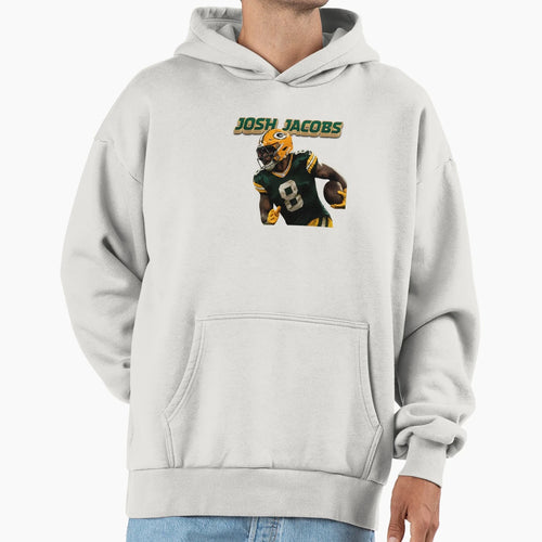 Josh Jacobs Tribute Hoodie - Minimalist Print Men Women - T-Shirt, Sweatshirt, Hoodie