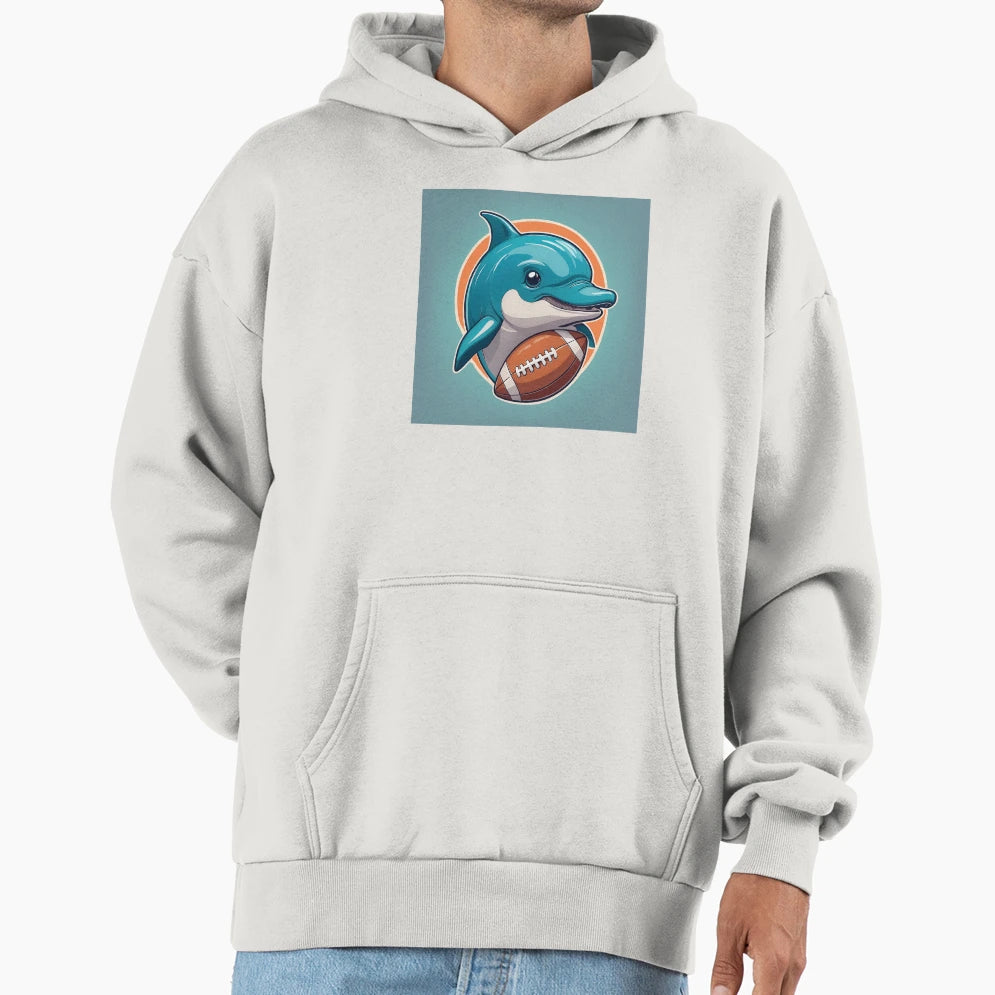 Dolphin Hoodie - Streetwear Style for Adults - T-Shirt, Sweatshirt, Hoodie