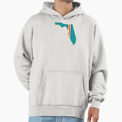 Miami Football Hoodie - Custom Art Print for Adults - T-Shirt, Sweatshirt, Hoodie