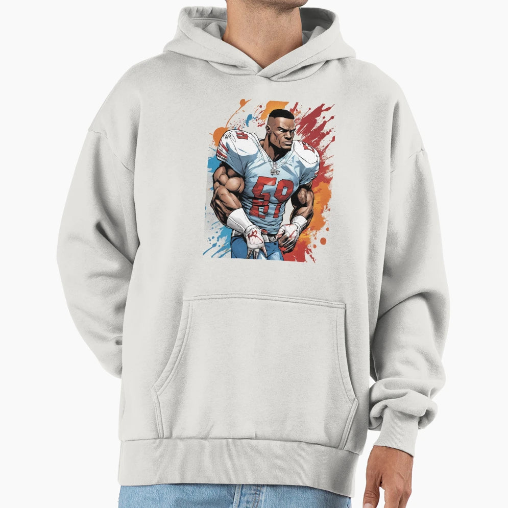 Sack American Football Hoodie - Fun Novelty Design Unisex - T-Shirt, Sweatshirt, Hoodie