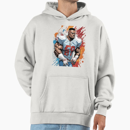 Sack American Football Hoodie - Fun Novelty Design Unisex - T-Shirt, Sweatshirt, Hoodie