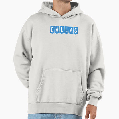 Dallas Tx Hoodie - Minimalist Print Unisex - T-Shirt, Sweatshirt, Hoodie