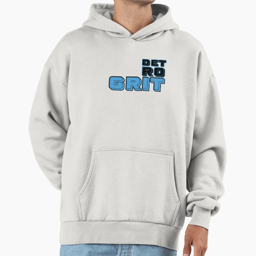 Detroit Grit Hoodie - Unique Graphic Men Women - T-Shirt, Sweatshirt, Hoodie