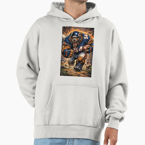 Chicago Football Attack Mode Hoodie - Fun Novelty Design Unisex - T-Shirt, Sweatshirt, Hoodie
