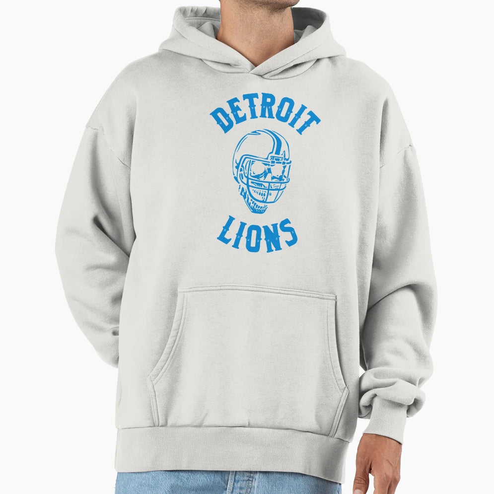 Lions Skull Hoodie - Trendy Graphic Men Women - T-Shirt, Sweatshirt, Hoodie