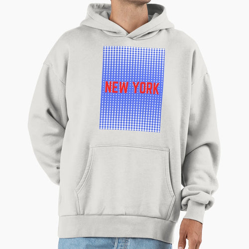 New York Dots 3 Hoodie - Trendy Graphic for Adults - T-Shirt, Sweatshirt, Hoodie