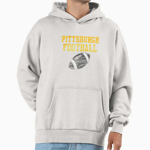 Pittsburgh Football T-Shirt - Novelty Apparel for Adults - T-Shirt, Sweatshirt, Hoodie