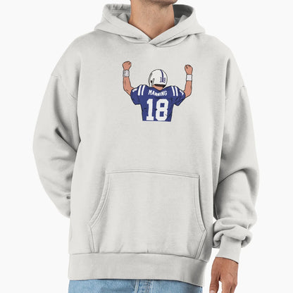 Peyton Manning Celebration Hoodie - Streetwear Style Unisex - T-Shirt, Sweatshirt, Hoodie