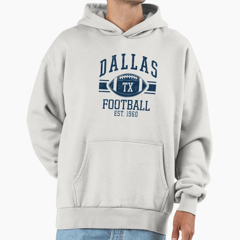 Distressed Dallas Cowboys Football Hoodie - Streetwear Style Men Women - T-Shirt, Sweatshirt, Hoodie