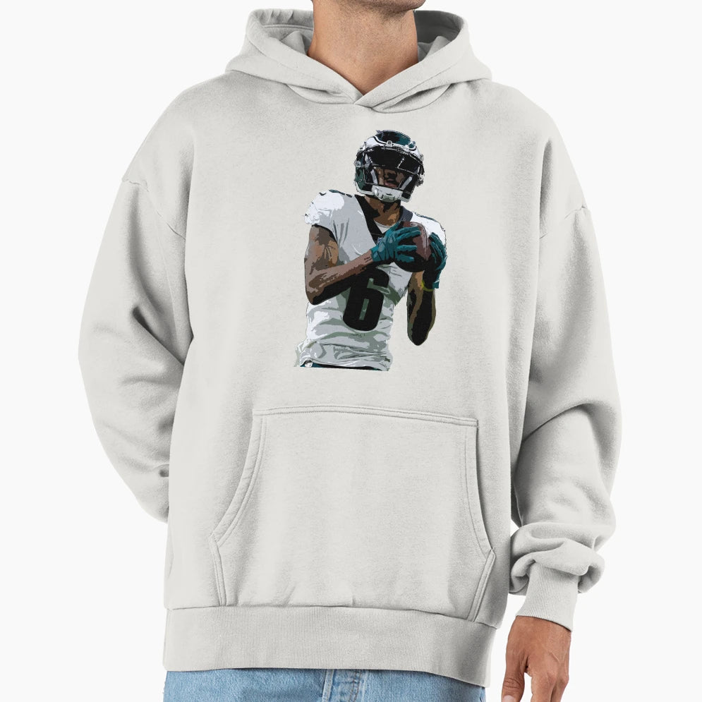 Devonta Smith Hoodie - Custom Art Print Unisex - T-Shirt, Sweatshirt, Hoodie