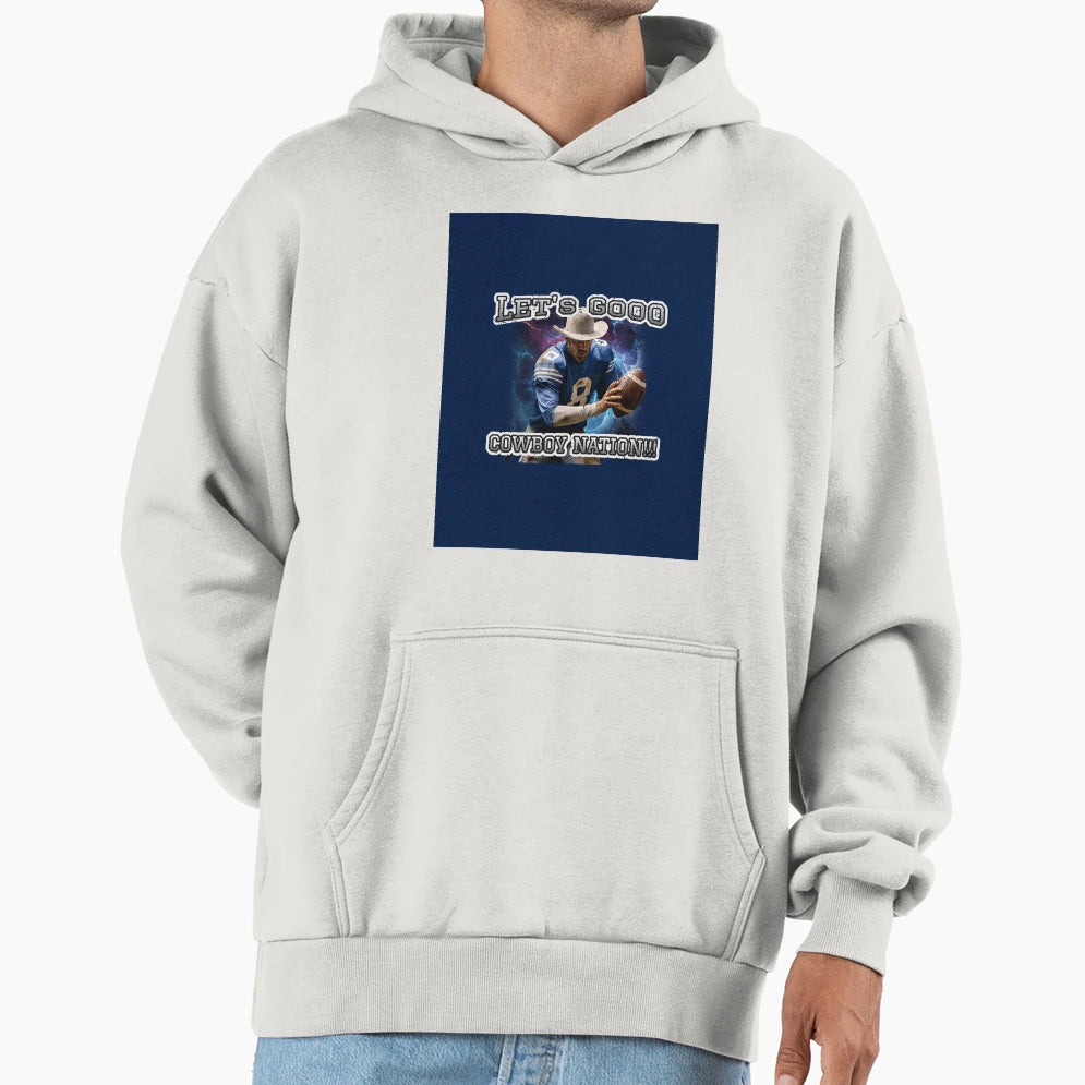 Cowboy Nation Hoodie - Minimalist Print Unisex - T-Shirt, Sweatshirt, Hoodie
