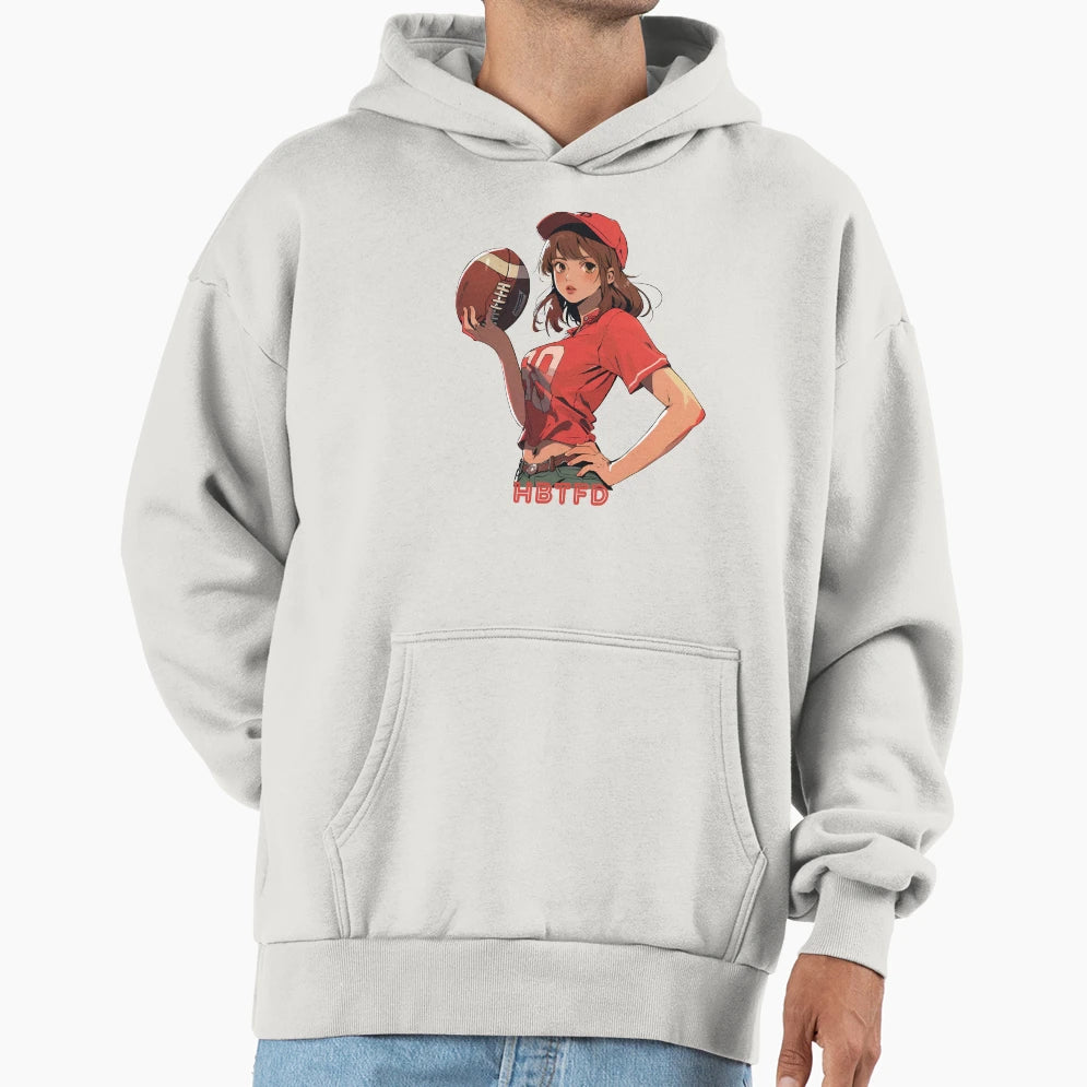 Hbtfd Rugby Sports And Fun Hoodie - Trendy Graphic Men Women - T-Shirt, Sweatshirt, Hoodie