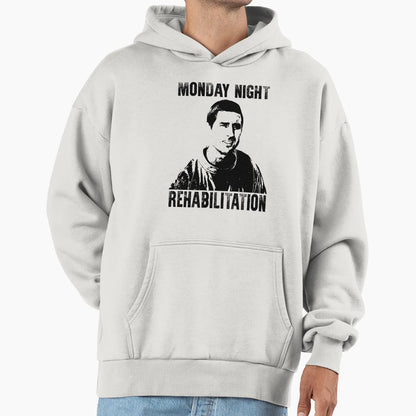 Black Art Monday Night Idiocracy Hoodie - Aesthetic Graphic for Adults - T-Shirt, Sweatshirt, Hoodie