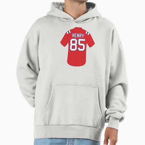 Hunter Henry Jersey Number 85 Hoodie - Custom Art Print for Adults - T-Shirt, Sweatshirt, Hoodie