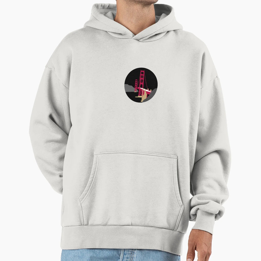 San Francisco Logo Hoodie - Fun Novelty Design Unisex - T-Shirt, Sweatshirt, Hoodie