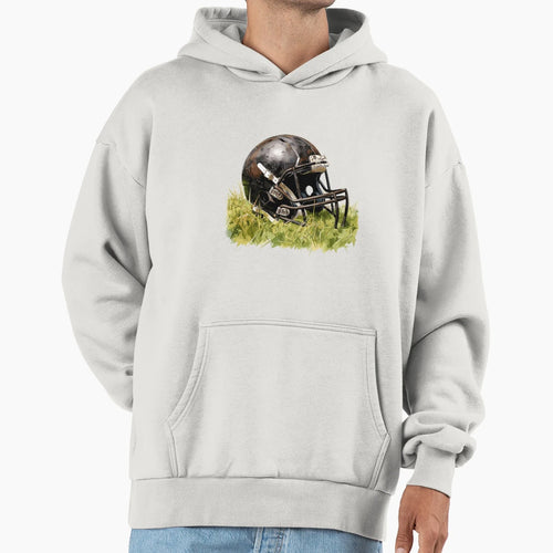 American Football Helmet Hoodie - Graphic Print Men Women - T-Shirt, Sweatshirt, Hoodie