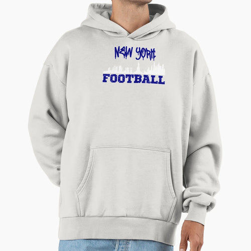 New York Football Hoodie - Casual Everyday Wear Unisex - T-Shirt, Sweatshirt, Hoodie