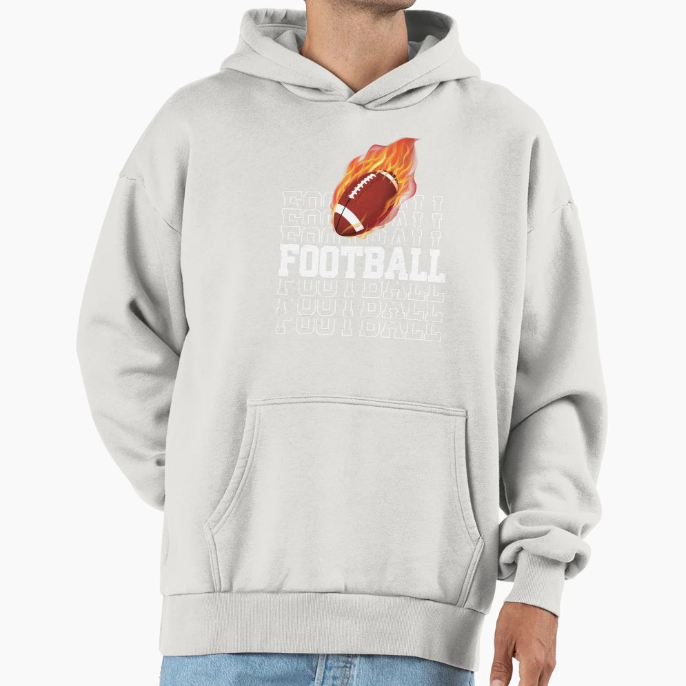 Game Day Football Love Football Hoodie - Unique Graphic Unisex - T-Shirt, Sweatshirt, Hoodie