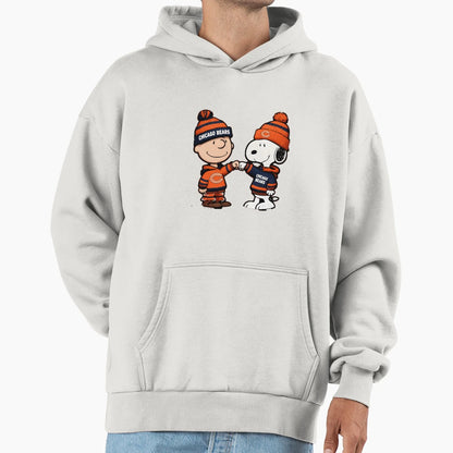 Chicago Bears Snoopy Chicago Bears Crew Hoodie - Trendy Graphic Men Women - T-Shirt, Sweatshirt, Hoodie