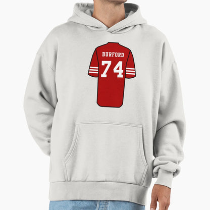 Spencer Burford Jersey Hoodie - Casual Everyday Wear for Adults - T-Shirt, Sweatshirt, Hoodie