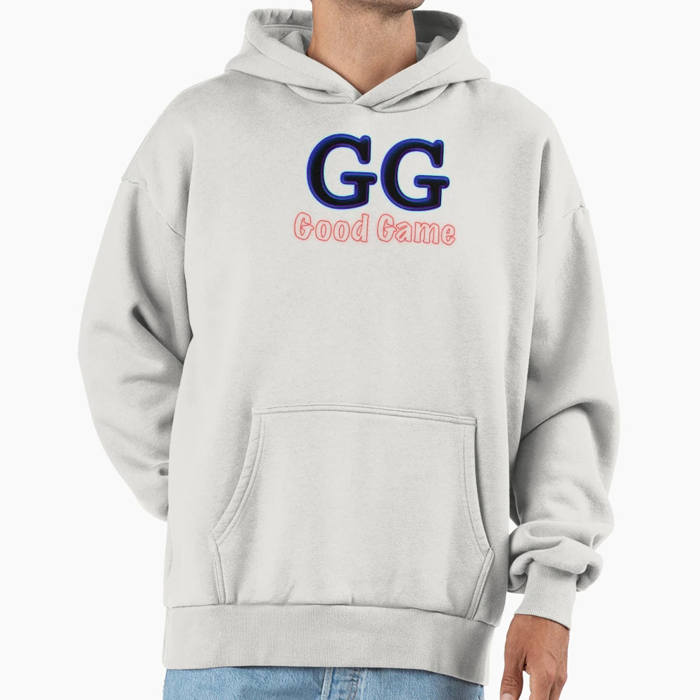 Gg Good Game G G Conversation Gaming Hoodie - Streetwear Style Unisex - T-Shirt, Sweatshirt, Hoodie