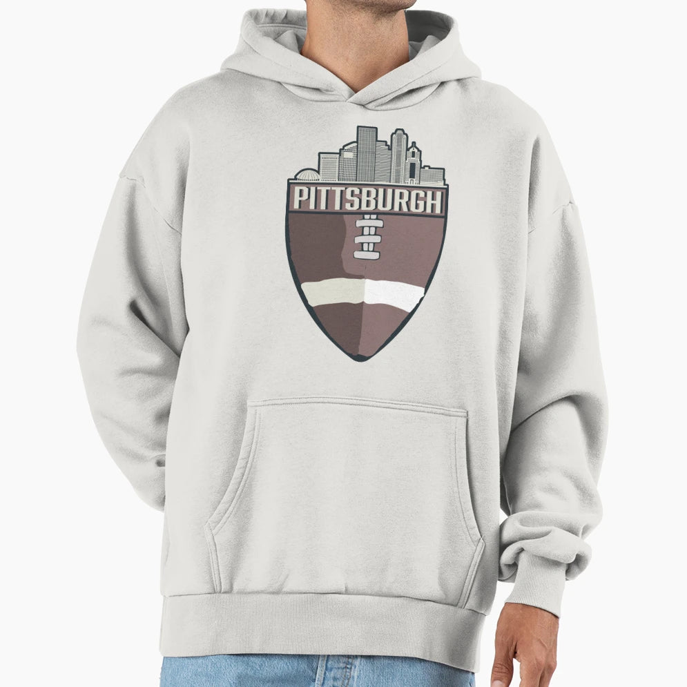 Pittsburgh Hoodie - Fun Novelty Design for Adults - T-Shirt, Sweatshirt, Hoodie