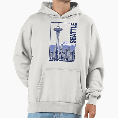 Seattle Hoodie - Unique Graphic for Adults - T-Shirt, Sweatshirt, Hoodie