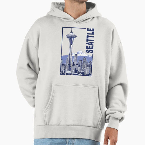 Seattle Hoodie - Unique Graphic for Adults - T-Shirt, Sweatshirt, Hoodie