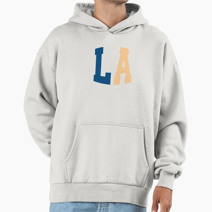 Louisiana State Abbreviation Hoodie - Casual Everyday Wear Men Women - T-Shirt, Sweatshirt, Hoodie